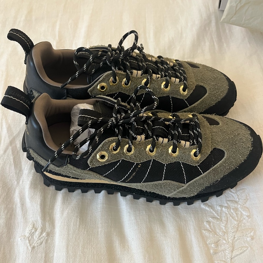 All Saints Nevis Sneakers in Khaki Green